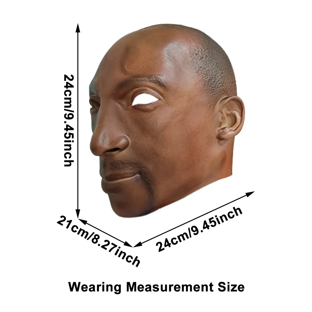 New Kobe Mask Masquerade Party Basketball Star Kobe Bryant Cosplay Latex Head Cover Halloween Prank Props Fan Gifts