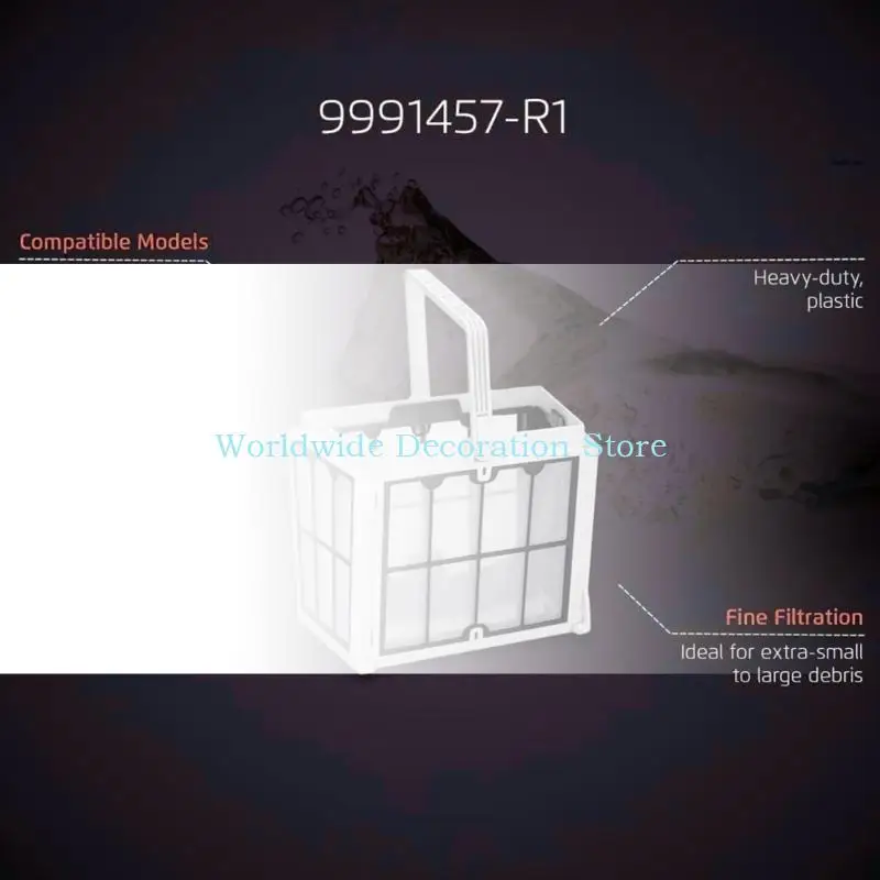 

Q39B Fine Mesh Filter Basket Replecement Kits For Robotic Pool Cleaner Accessories