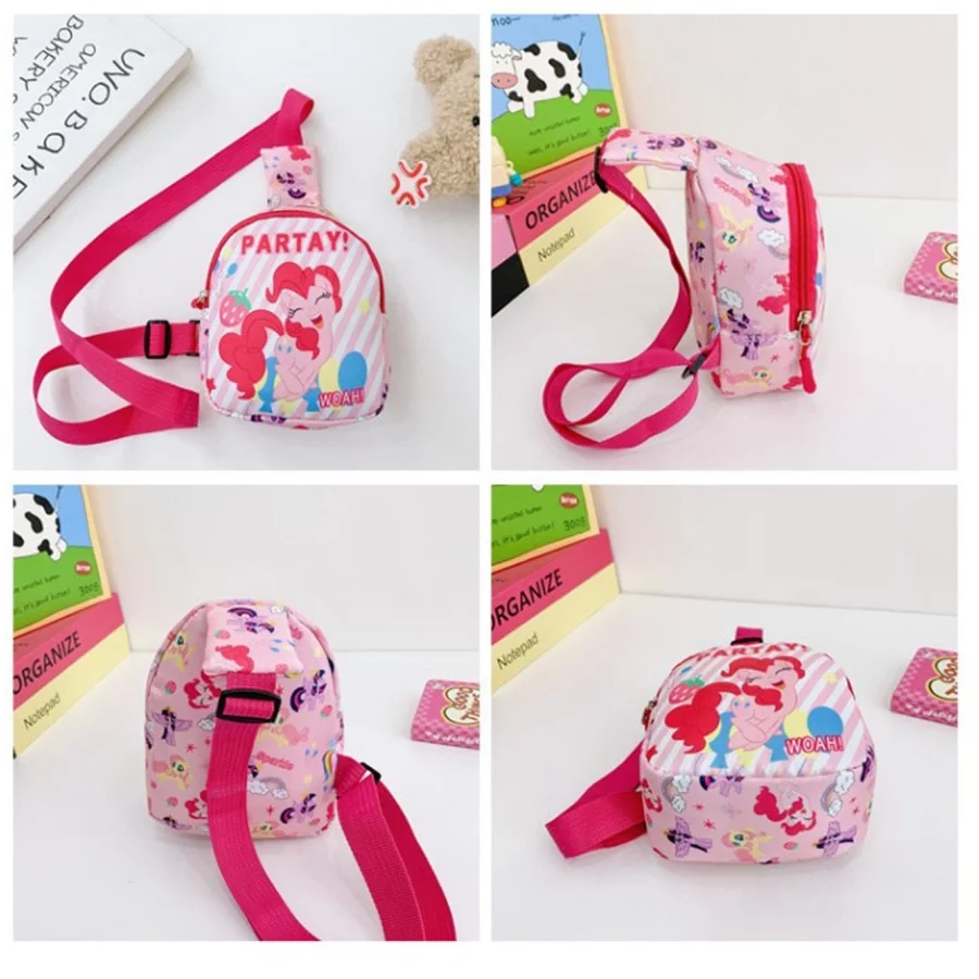 1 PC New Style Waist Bag Cute Cartoon Crossbody Bag Mini Coin Purse Fashion Trendy Shoulder Bag, Best Gift for Best Friends