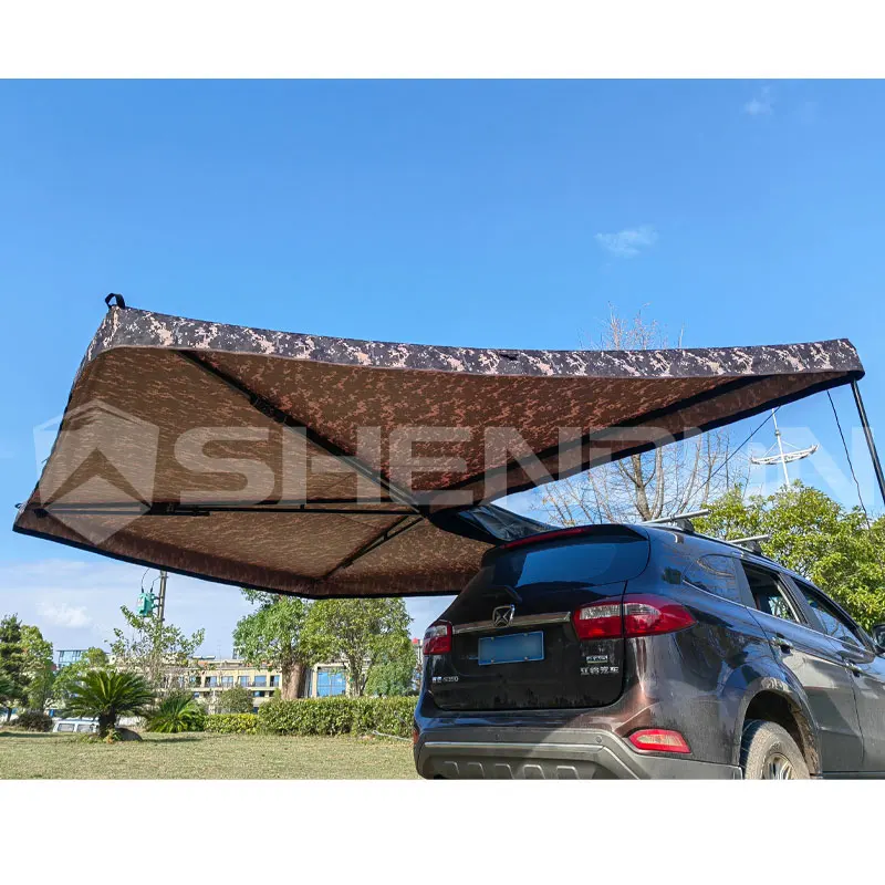 Waterproof SUV Car Offroad 4x4 Car Awning 270 Degree Large 270 Awning with Walls 2M