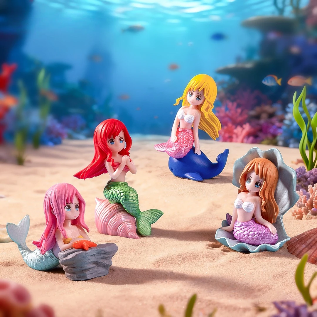 Pretty Mermaid Figurines for A - огляд і ціна Aquarium Fish Artificial