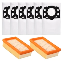 Dust Bag Filter Accessory Set For Karcher WD4 WD5 WD6 MV4 MV5  Vacuum Cleaner Replacement Accessories Spare Parts