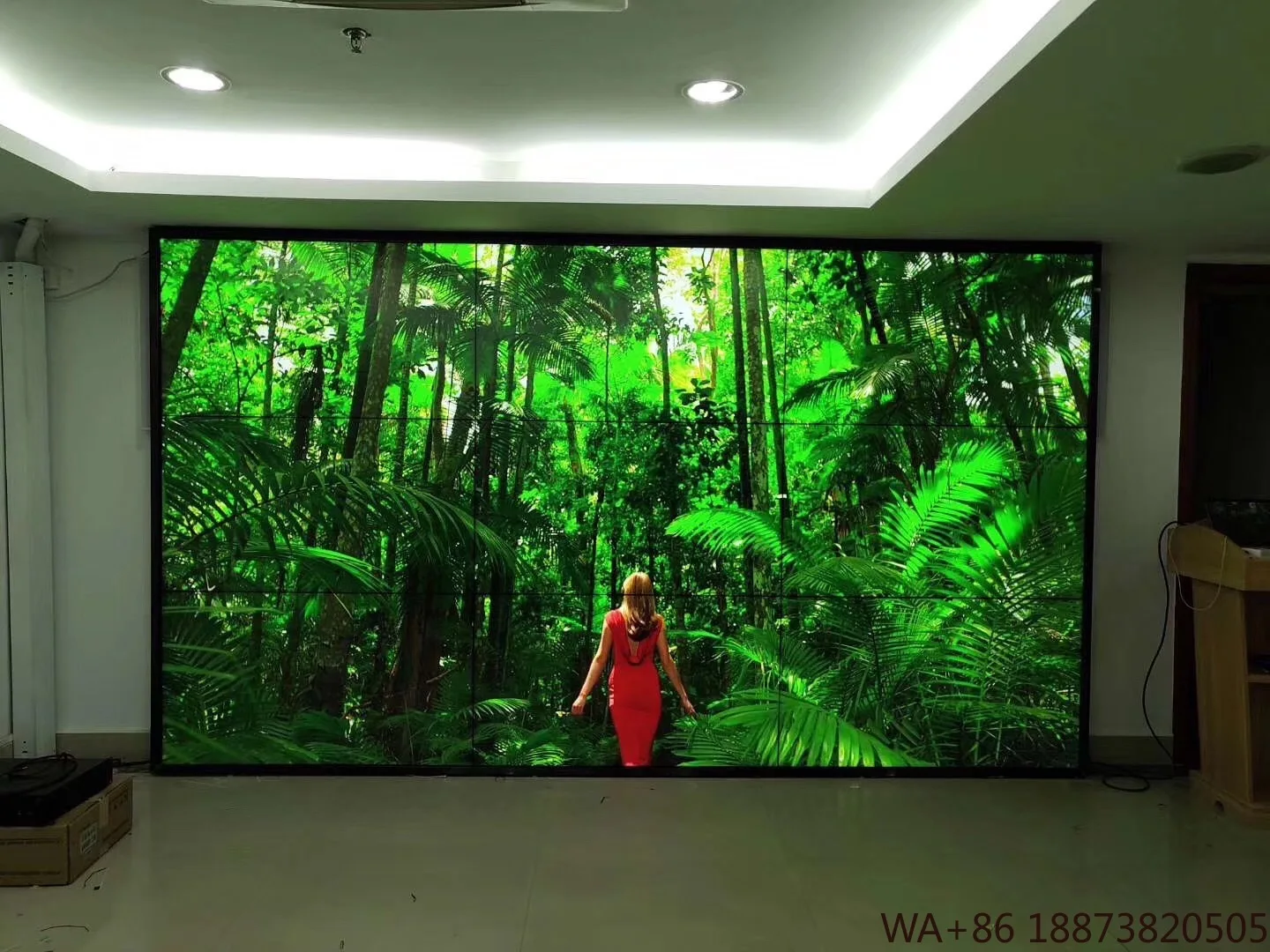 

LED Display P1.25 P1.538 Screen Indoor Front Maintenance Full Color Video Wall Mount Screens Fixed Screen