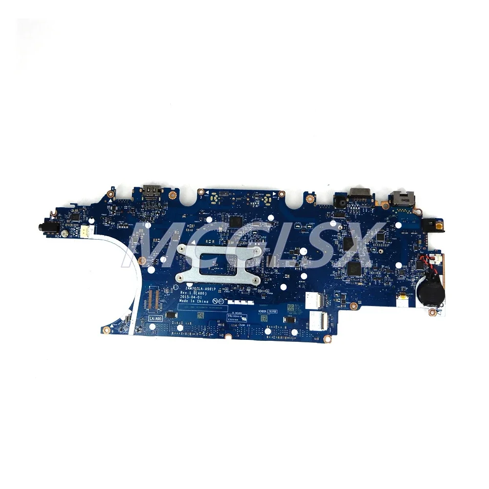 LA-A901P Laptop Motherboard For Dell LATITUDE E5450 5450 With Cpu i5/i7 CPU Notebook Motherboard 100% work Test OK Used