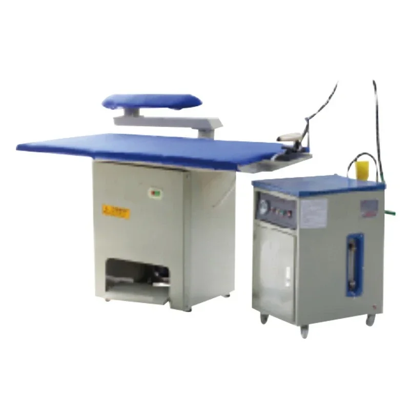 Dry cleaner foot-operated vacuum suction ironing table, hotel uniform work clothes ironing table