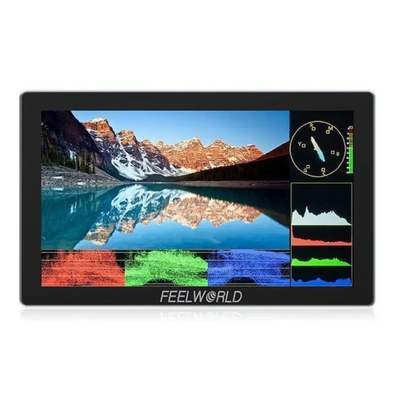 Feelworld 4K High Brightness 1000nit P6x 5.5 Inch Aluminum DSLR Camera Field Touch Screen