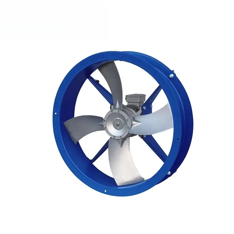 Industrial Class H Aluminum Blades  High Temperature High Humidity Axial Fan for Wood Drying and Leaf Baking