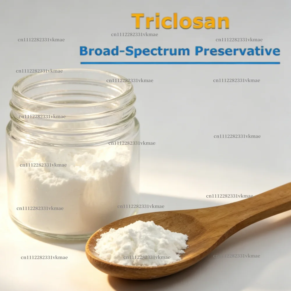 Polvo de Triclosan con Empaque Personalizado, Empaque Exterior DP-300 en Bolsa de Papel de Aluminio