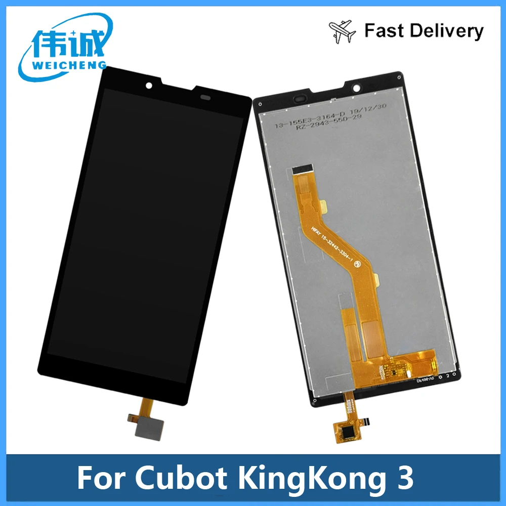 

Black 5.5''For cubot kingkong 3 LCD Display+Touch Sccreen Digitizer Assembly For King Kong 3 LCD Sensor Display