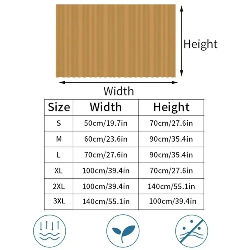 VIKAMA Solid Gray Vertical Stripe Cabinet Curtain Simple Solid Color Fabric Dust‑proof Cover Curtain for Kitchen Counter Home De