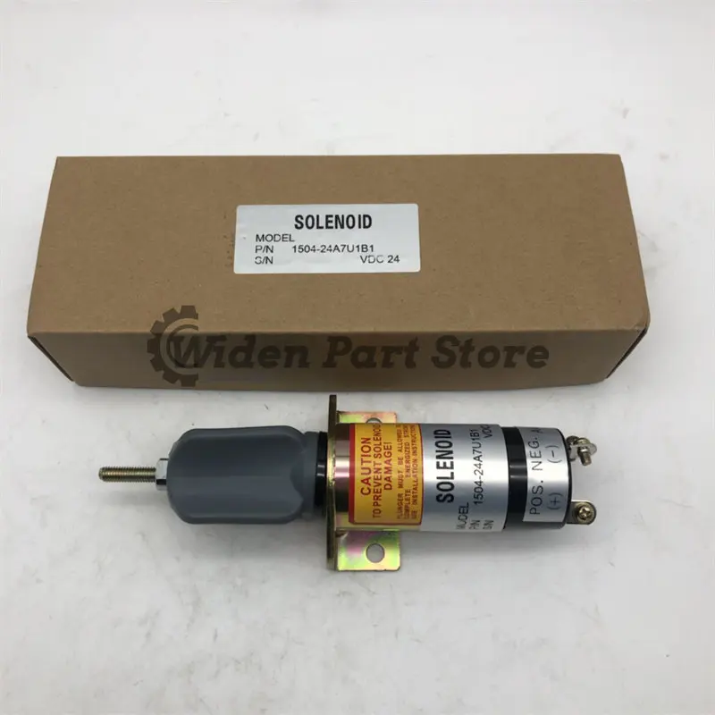 Diesel Stop Solenoid SA-4128-T 1504-24A7U1B1 for Woodward