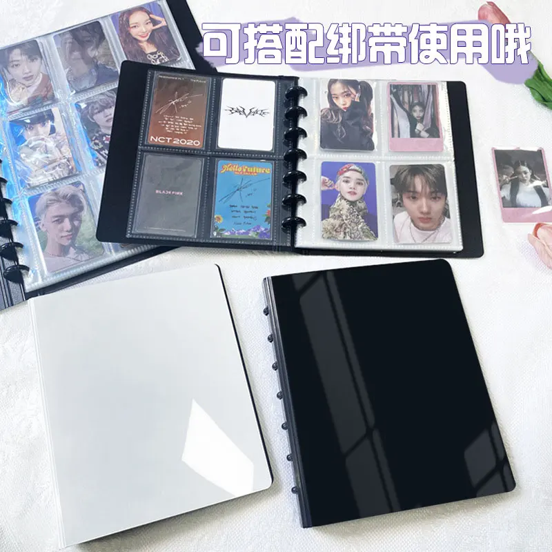 Kpop pojemnik na kartki z pieczarkami w Album 3 Cal Instax karta fotoalbum Album szkolny materiały piśmienne