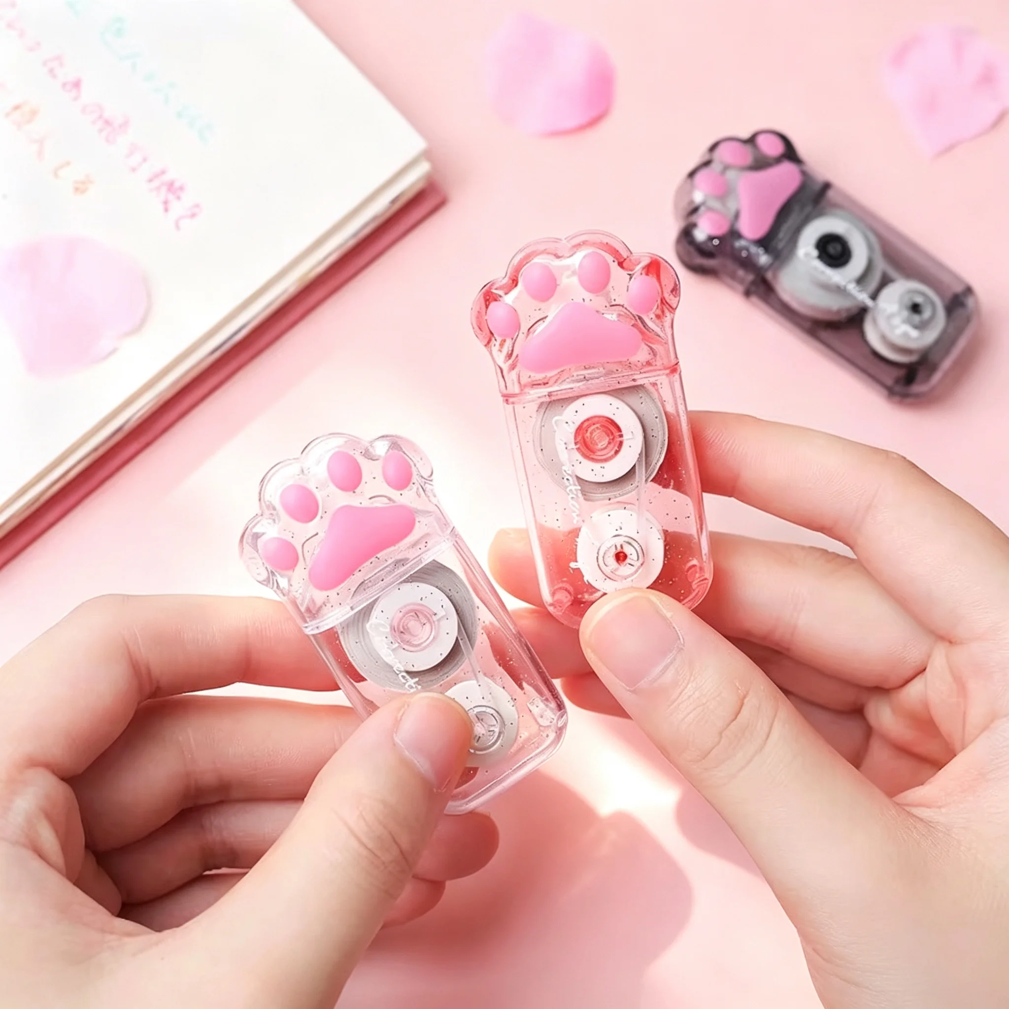 18M Big Capacity Creative Cute Cat Claw Correction Tape Student Kawaii Supplies