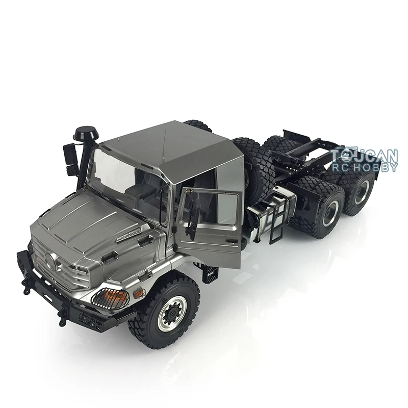 JDM 157 1/14 Metal 6 * 6 Off-road RC Ciągnik siodłowy Model Chłopcy Zabawki z osią różnicową Metalowe podwozie TH17202-SMT5