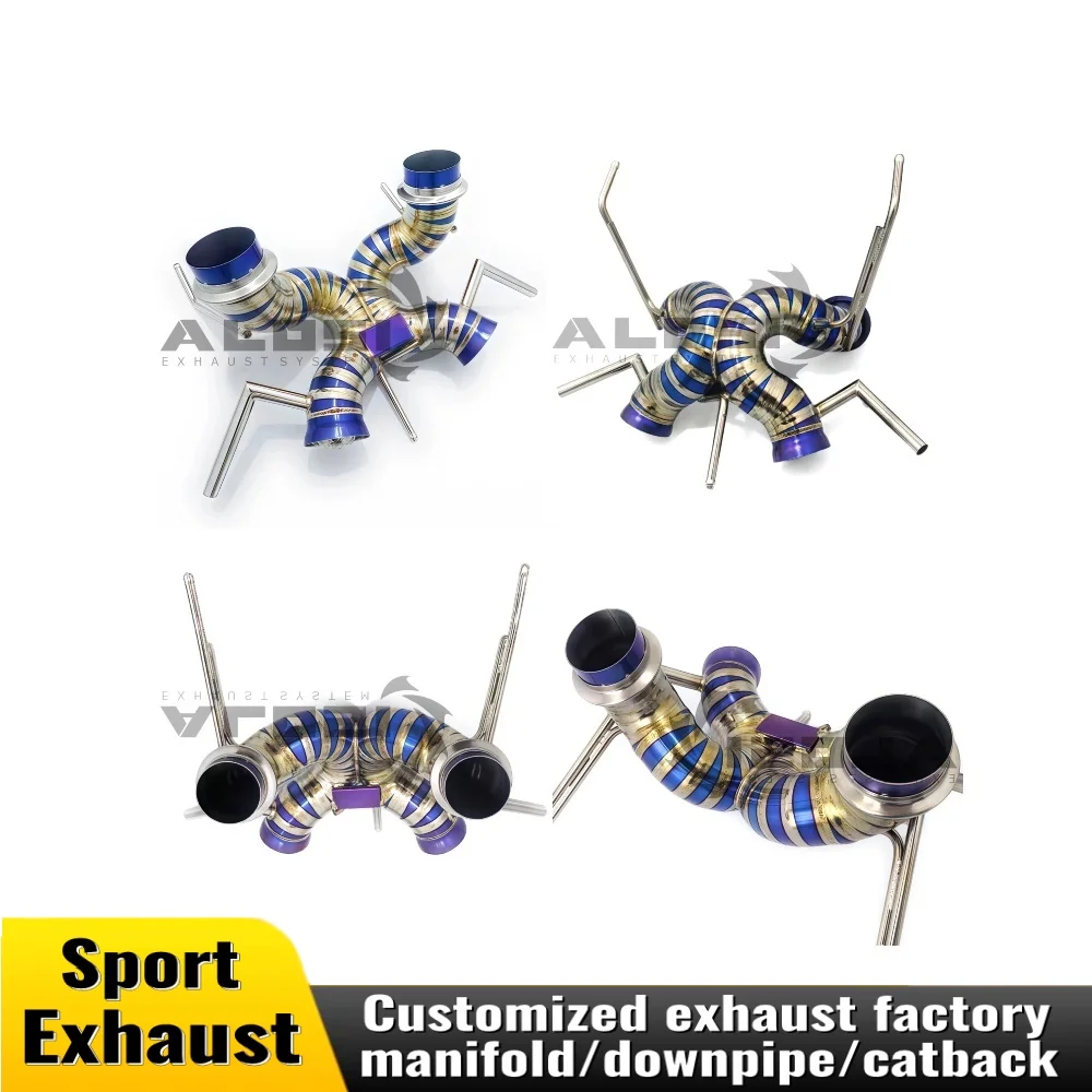 

For2018McLaren 600LT 3.8Ttitanium alloy exhaust catback exhaust retrofit perfect fit for racing performance muffler upgrade