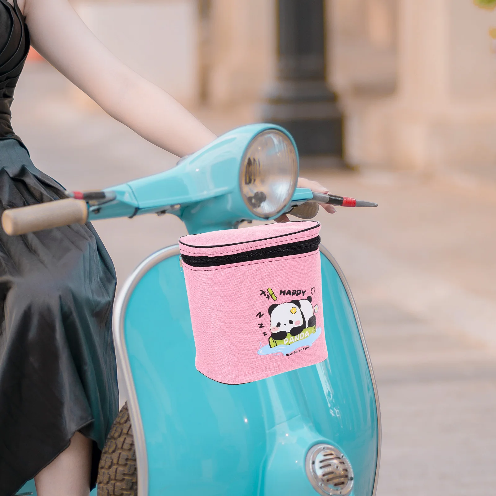 

Electric Bike Bag Large Capacity Front Hanging Pouch For Bicycle Scooter Motorcycle Handlebar Waterproof Durable Bike