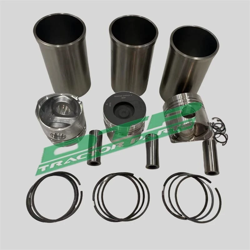 set of Pistons,Cylinder sleeves, Piston rings,Piston pins and circlips,Laidong KM385BT engine parts