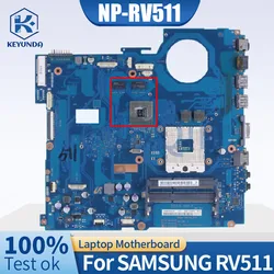 For SAMSUNG RV511 NP-RV511 Laptop Motherboard 15.6Inch BA41-01423A BA92-07405A N12M-GE-S-B1 HM55 Notebook Mainboard Full Tested