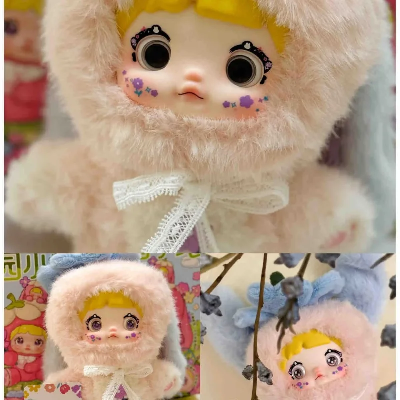 

Genuine Nommi V2 Garden Rabbit Series Mystery Box Cute Vinyl Doll Fluffy Plush Bag Pendant Cute Ornaments Birthday Gift For Fans
