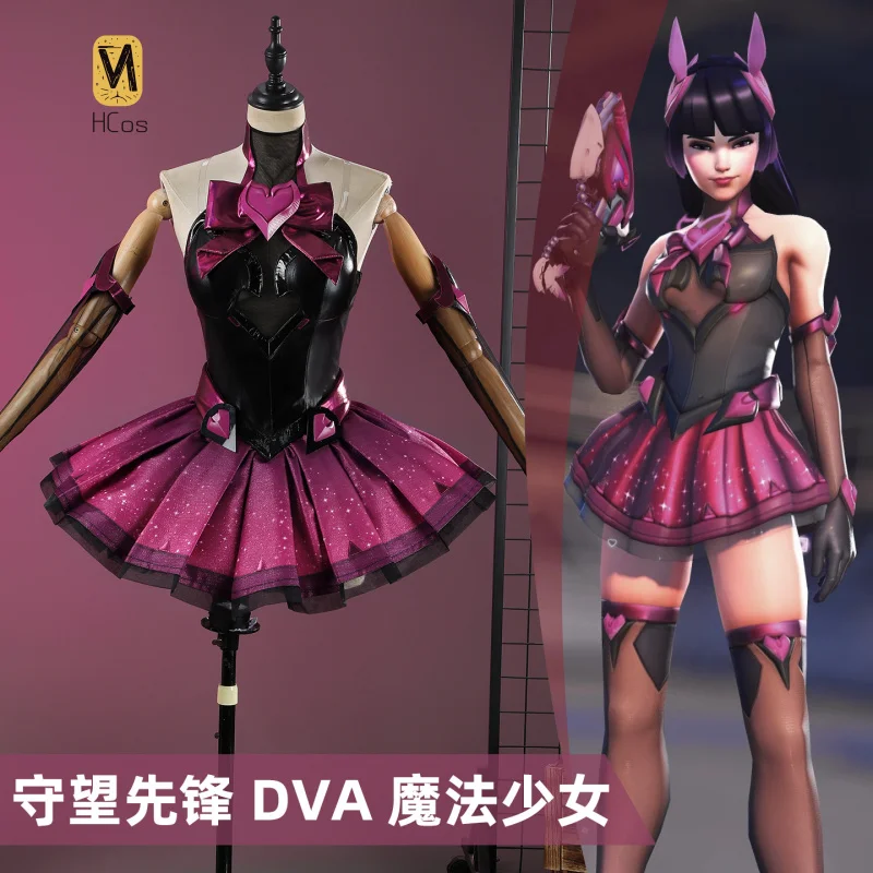 

HCos Overwatch D.Va Cosplay Costume Festive Party Theme Outfit Creative Celebration Attire Fun Event Gathering