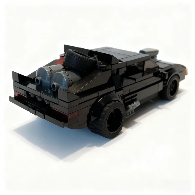 295pcs MOC Cars Road Warrior Mad Max Interceptor Model Building Blocks Construction Festival Gift Toys Education Brick Birthday