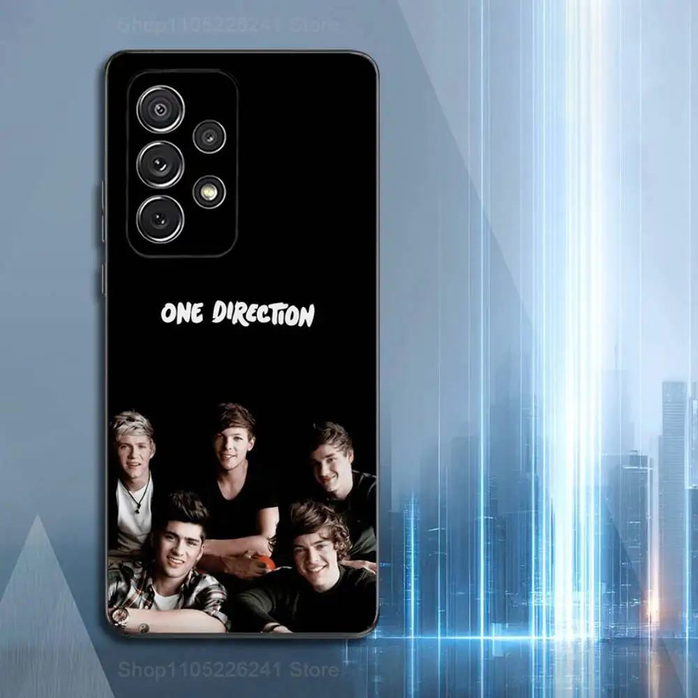 Banda O-One D-DireCtion para Samsung S9,S10,S20,S10,S21,S25,S24,S23,Ultra,FE,Plus,Lite,funda negra de silicona suave