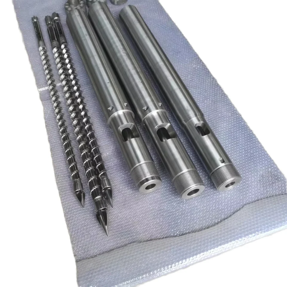 

Alloy Molding Screw Barrel High-Hardness Alloy Long Wear-Resistant Life High Precision Eco-Friendly Various Plastic