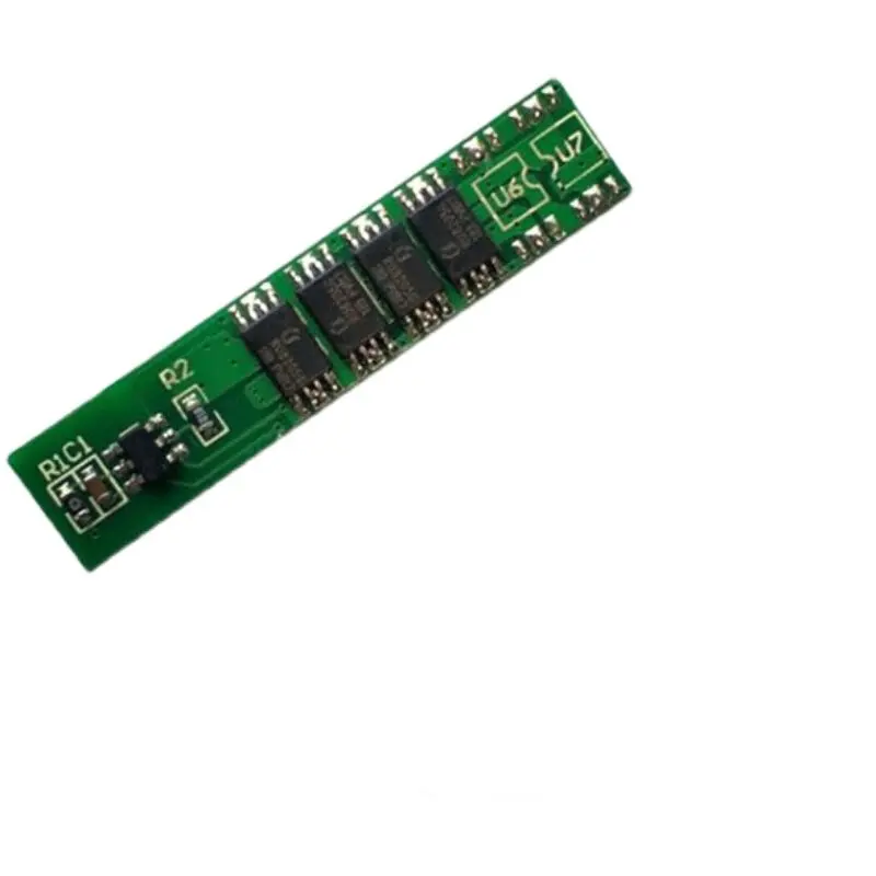 Single 3.7V lithium battery protection board 4 MOS 18650 polymer protection board 7.5A working current
