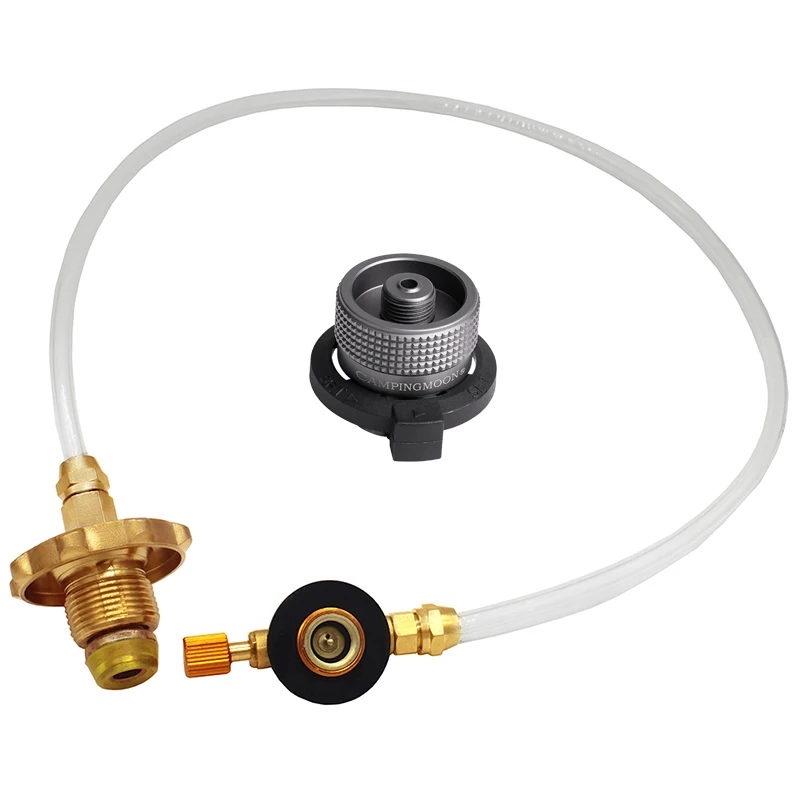 موقد غاز للتخييم الخارجي محول إعادة ملء البروبان ، محول أسطوانة مسطح LPG ، مقرنة خزان التعبئة ، ملحقات خزان إسرائيل #1