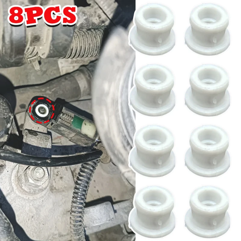 

8pcs For ford Fusion Focus Kuga Mondeo Lincoln MZK MKC Shifter Cable Bushing AT Gear End Connector Fix Sleeve Grommet Repair Kit
