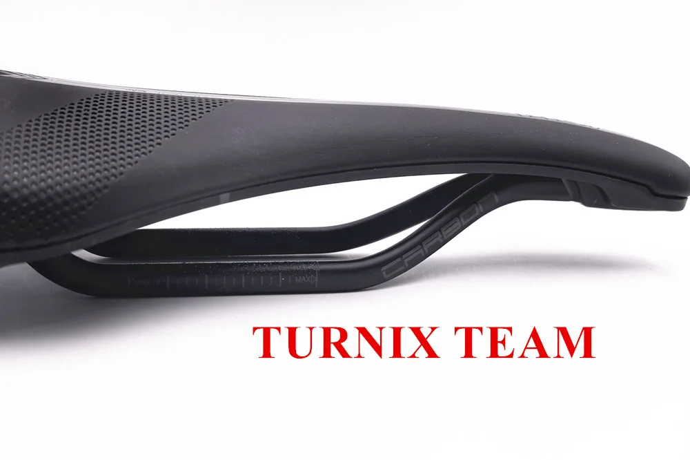 PRO Bike Saddle Turnix Performance Stainless Rails TEAM Carbon Rails