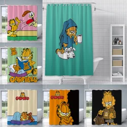 The G-Garfield S-Show Shower Curtain Waterproof Polyester Fabric Paint Colorful Bath Curtains Home Bathroom Curtain With Hook