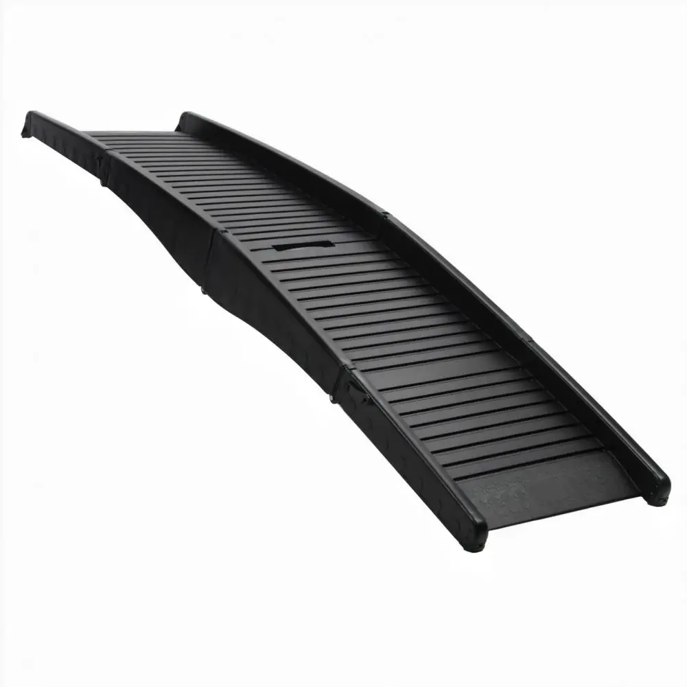 Folding Dog Ramp for Car, 4-Fold Folding Large Dog Ladder,Supports up to 150lbs,Pet Cat Dog Steps Ramp for Cars,Trucks and SUVs