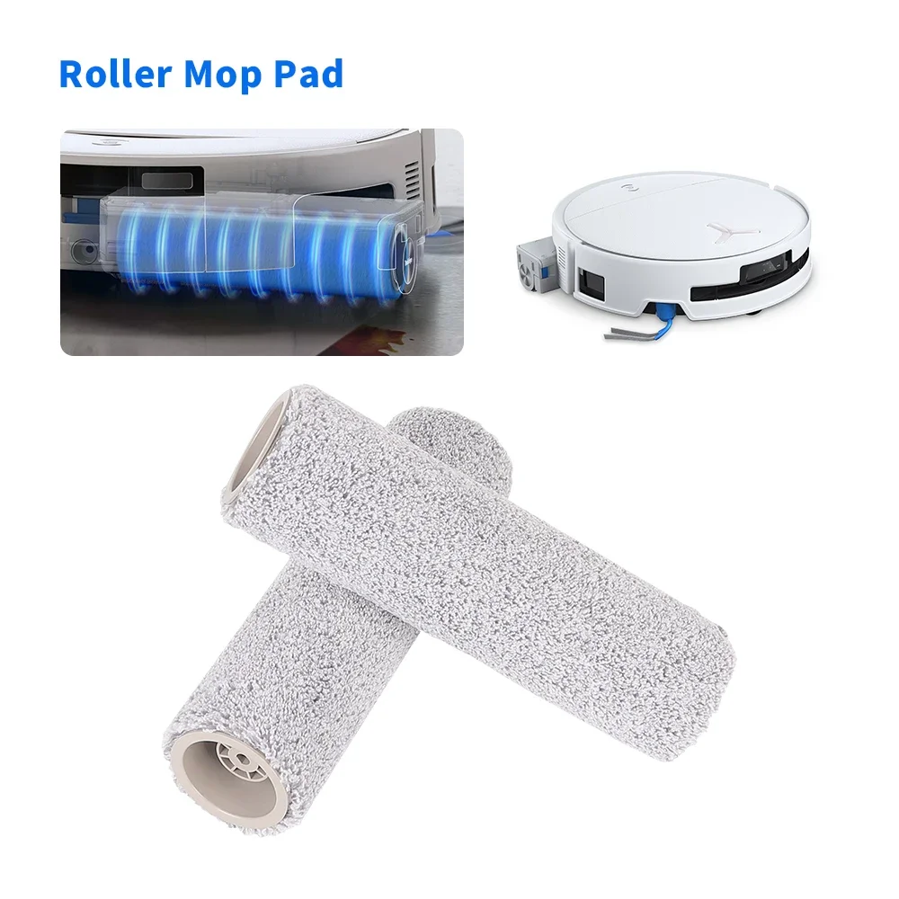 T80 Mop Cloth Roller Brush Accessories For Ecovacs DEEBOT T80 Omni T80 PRO OMNI T80S X9 PRO OMNI X11 PRO OMNI Roller Mop Parts