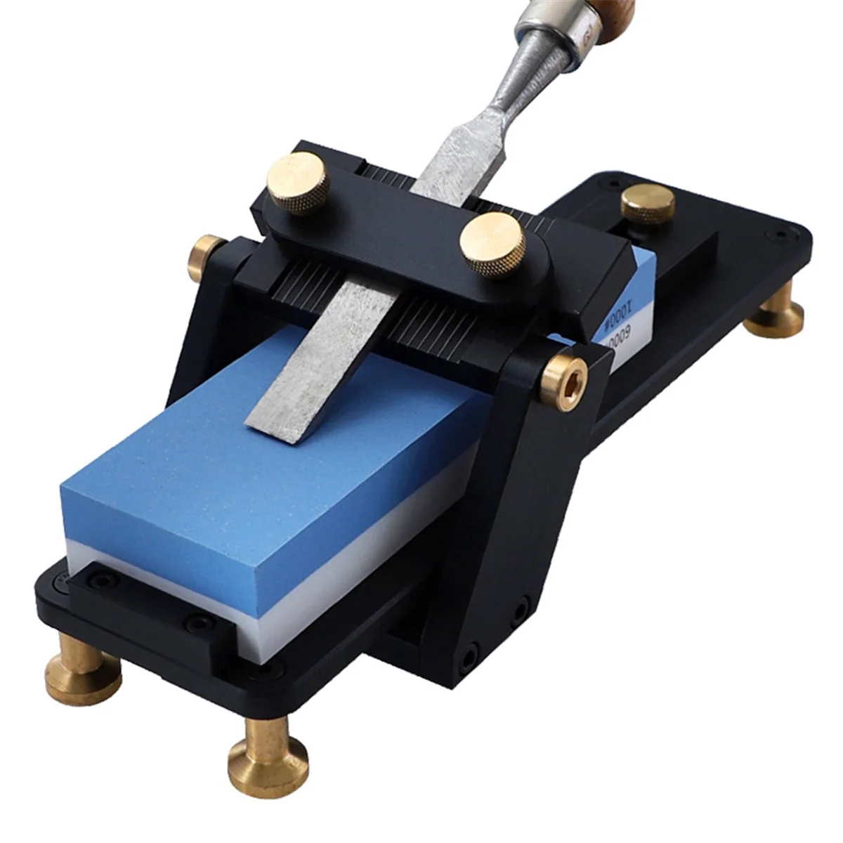 Sharpener Combination Suit Quick Sharpening Stand Fixed Angle Sharpener Woodcutter Chisel with Grindstone