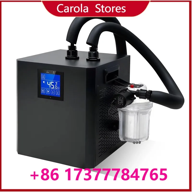 New Hot Selling 1/2 p 1/3  1 P Chiller Cold Plunge Tub Auto Water Chiller Ice Bath With Chiller and Filter