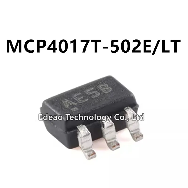 

10 ~ 100 шт./лот НОВЫЙ MCP4017T-502E/LT SC70-6 MCP4017T-502E MCP4017T MCP4017 SMD SOT-363 Маркировка: AE5B AE0C AE9J AE3C