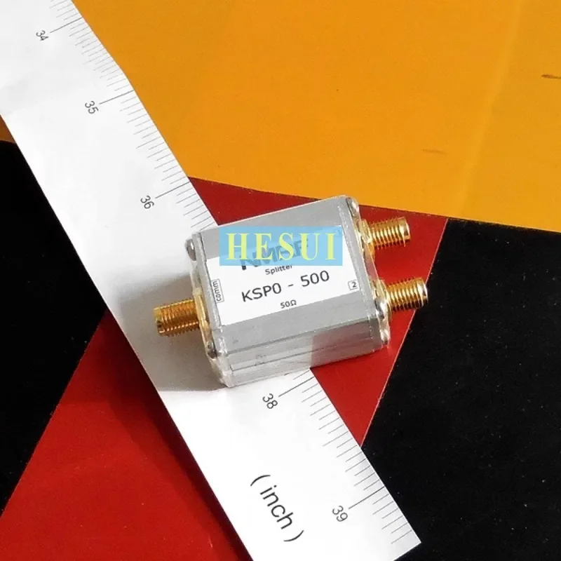 RF 420NHz-500MHz Wilkinson RF One minute two Power divider Two power divider/combiner, SMA, Module Board with CNC shielding case