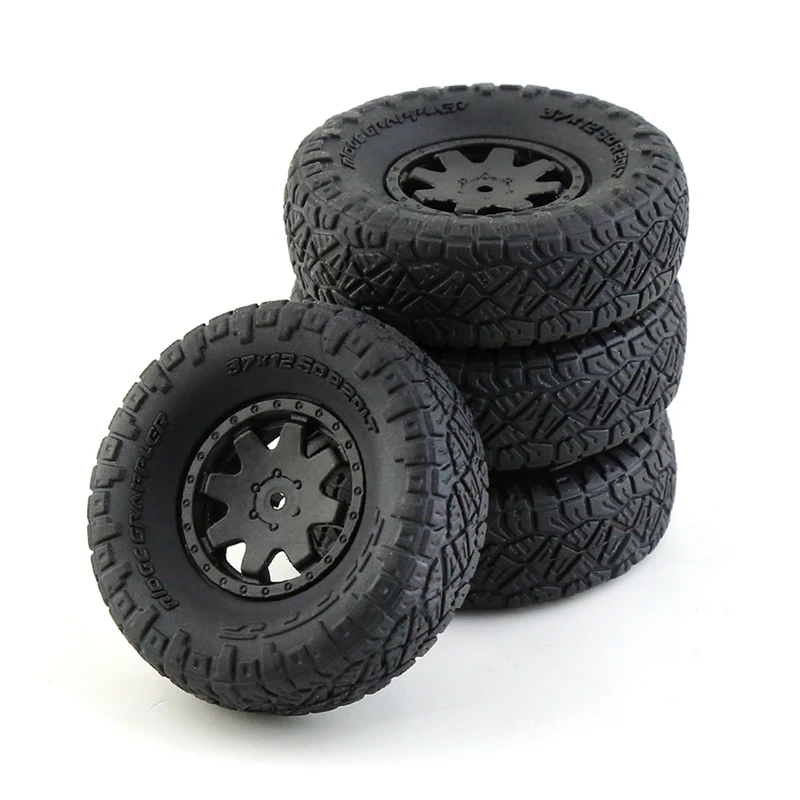 4 pezzi di gomma pneumatico ruota pneumatico per Kyosho Mini-Z 4 x4 Mini Z 4 x4 RC Crawler auto pezzi di ricambio accessori