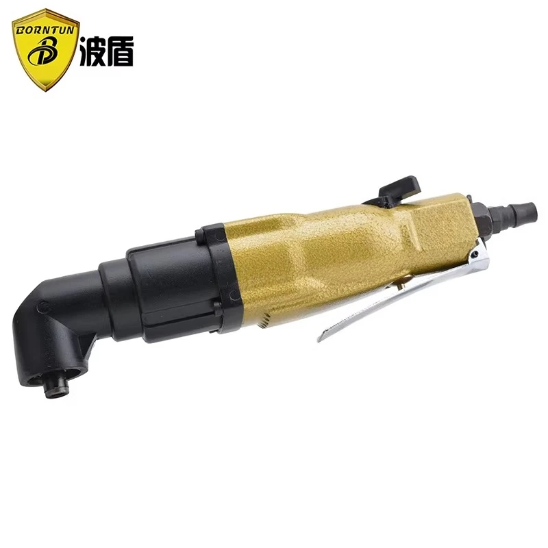 Wave Shield Elbow Air Screwdriver 8H Right Angle Pneumatic Screwdriver 90 Degree Pneumatic Driver L-Type Air Screwdriver Bd-8Hw