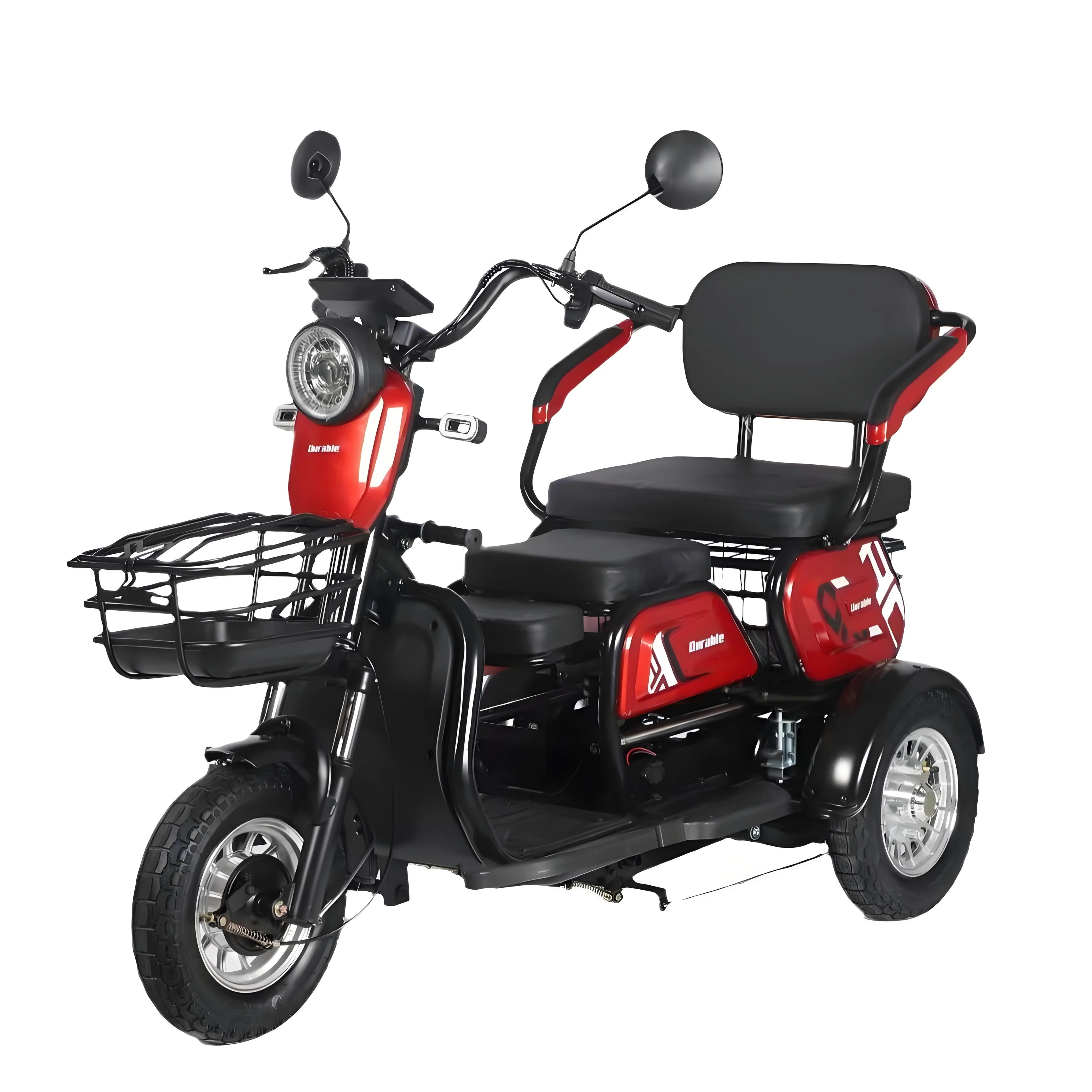 

600W 48V Electric Trike Open-Top Mini Passenger Car with 3 Wheels for Urban Commute or Leisure Versatile Electric Vehicle