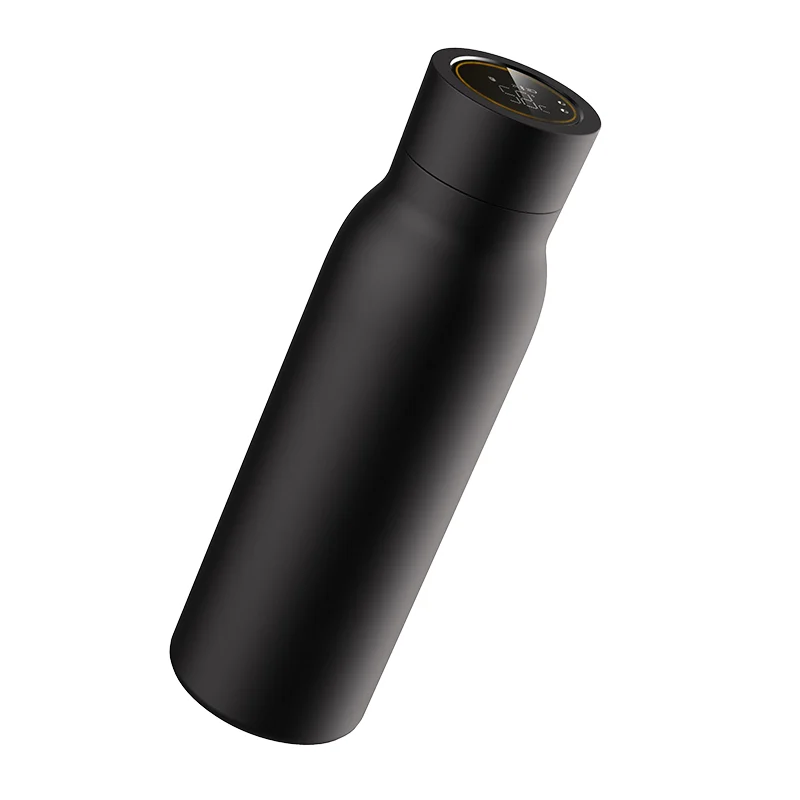 

Custom Smart Stainless Steel Thermos Electric Temperature Insulated Water Bottle Hot and Cold Portable Vacuum Drinking Vessel