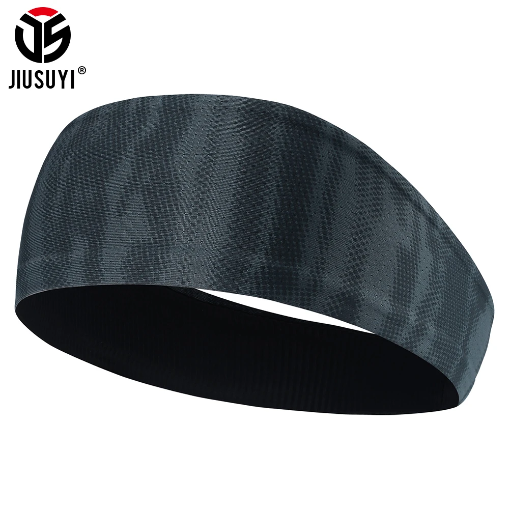 

Sports Elastic Sweatbands Headband Yoga Running Fitness Bike Hair Bands Men Women Headwrap Exercisie Headwear Athletic Safety