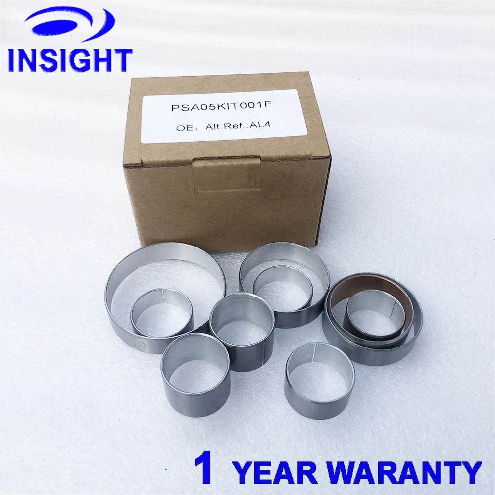 

Same Day Delivery 100% New DPO AL4 Automatic Transmission Bronze Bushing Kit For Peugeot 307 Citroen Renault 2 Years Warranty