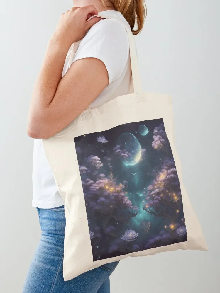 Celestial Gardens C Tote Bag shopping cart bags bags woman 2025 Eco bag Reusable bags Tote Bag