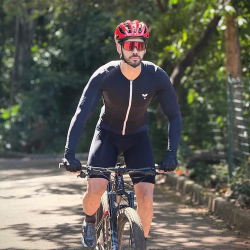 Imagen 2 del producto YKYWBIKE 2026 Jersey de ciclismo para hombre, camiseta de equipo profesional de primavera para bicicleta, Maillot transpirable de manga larga para bicicleta de carretera, ropa de ciclismo MTB