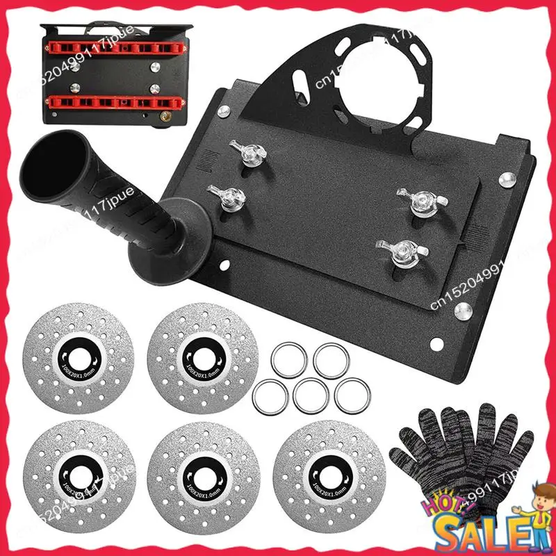 BOFO Chamfering Tool Angle Grinder Stand Cutter Holder Attachments Adjustable 45° Beveling Bracket Device