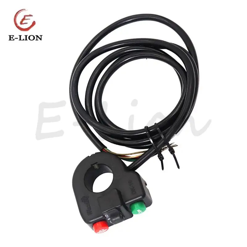 Three-in-One Switch Headlight Switch Handlebar Horn Switch with Turn Signal Light Function for Electric Scooter