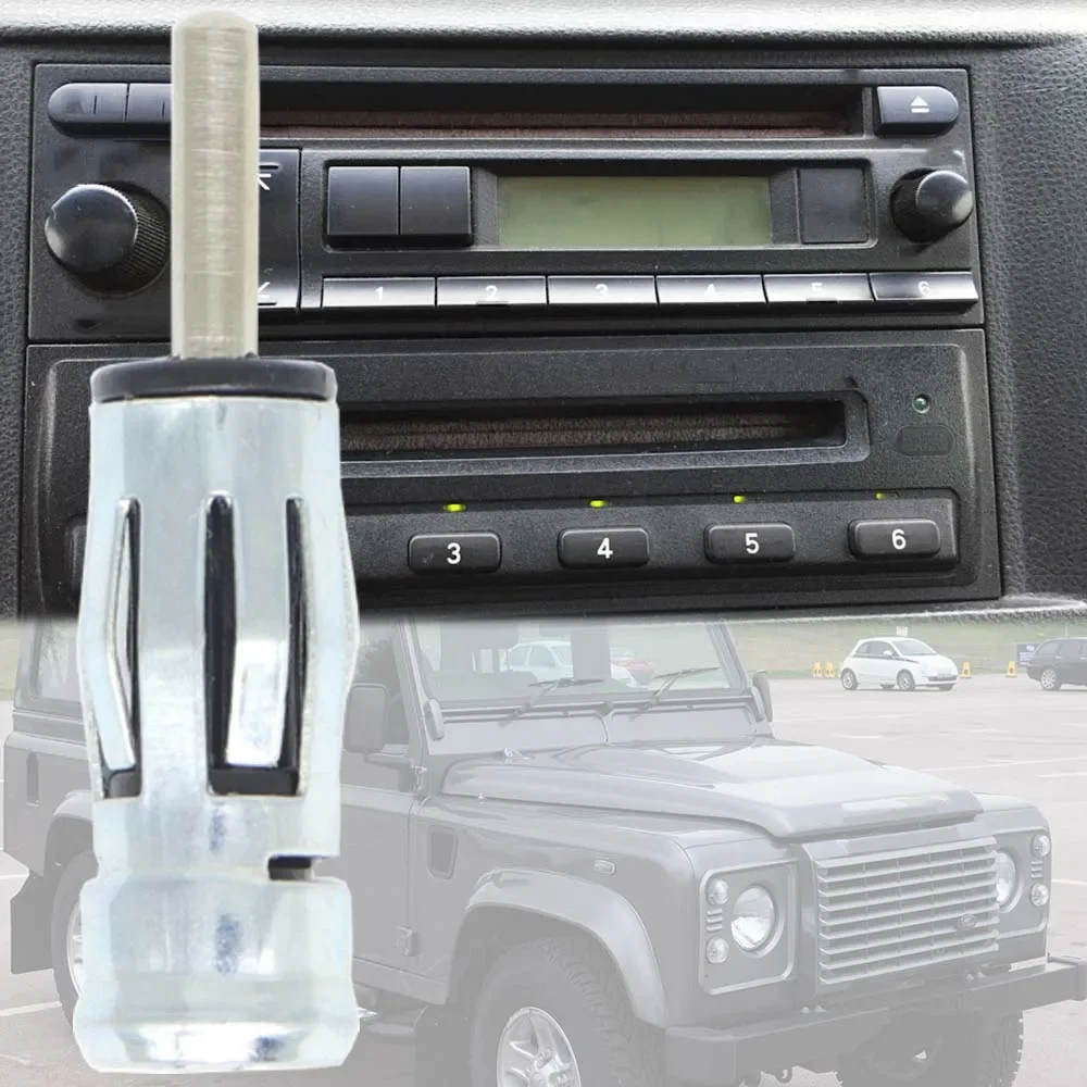 

For Land Rover Defender 1989 2004 2008 2010 2012 2014 2016 Radio Stereo ISO To Din Aerial Antenna Mast Adapter Connector Plug