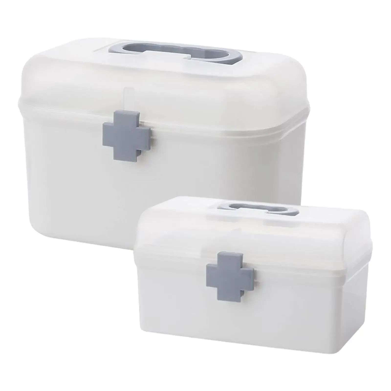 Medicine Storage Box Organizer Bin Organizing Gauze First Aid Carrying Case Box packaging Organizer baskets Caja fuerte Boxes